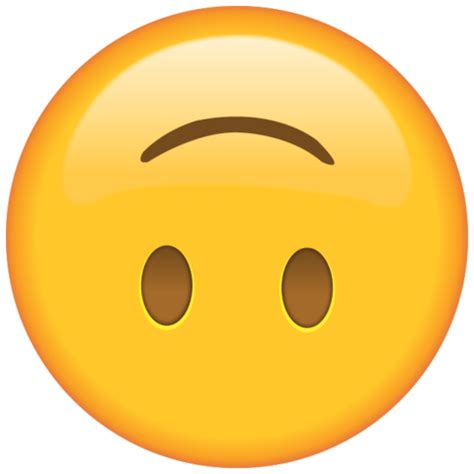 Emoji Cabeça para Baixo PNG Imagens e Moldes com br Emoticon