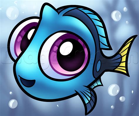How To Draw Baby Dory Dory Drawing Baby Dory Baby Drawing