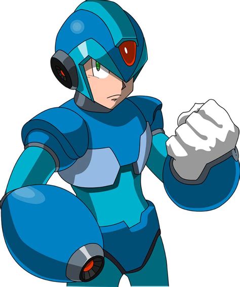 Mega Man X Vector By Seijitataki On