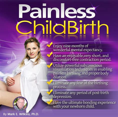 Painless Childbirth Natural Painfree Childbirth Program