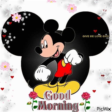 Aboutme Morning Wishes Good Morning Mickey Mouse 