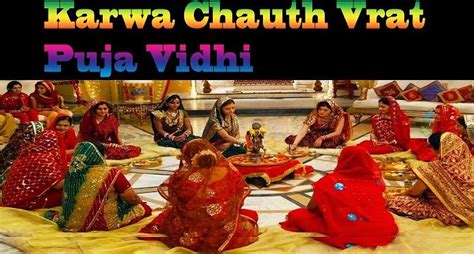 Karwa Chauth Vrat Vidhi How To Celebrate Vrat Karwa Chauth Puja