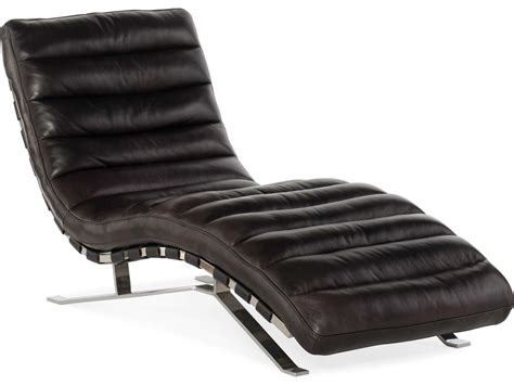 Open Box Hooker Furniture Legendary Graphite Caddock Chaise Lounge Chair Obxhooss641cs097