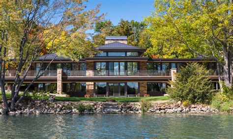 Modern Lake Home Charles R Stinson