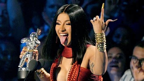 Mtv Vmas 2019 Cardi B Gives Hilarious Speech Accepting Best Hip Hop Video Award