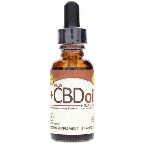 Cbd Oil Hemp Drops 1 Mg Raw Formula Plus Cbd Oil