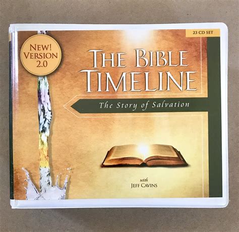 The Bible Timeline The Story Of Salvation 20 23 Audio Cd Set Jeff