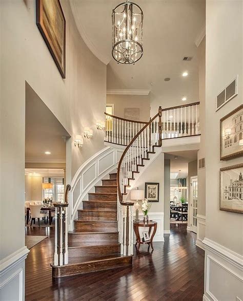 (and all your guests will notice are those beautiful blossoms.) 3. Stairs | House entrance, House design, Modern entryway