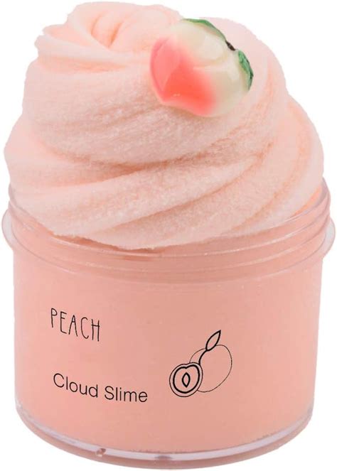Mannyben Newest Peach Cloud Slimesuper Soft And Non Sticky