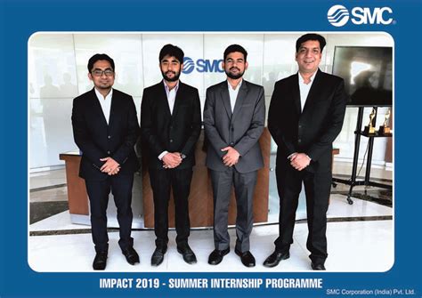Smc Corporation India On Linkedin Summerinternship Learning