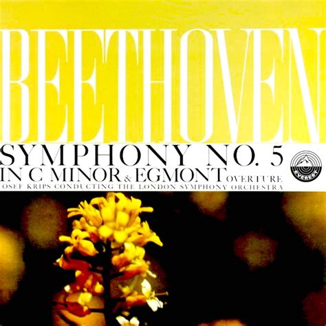 Beethoven Symphony No 5 In C Minor Op 67 And Egmont Overture Transferred From The Original