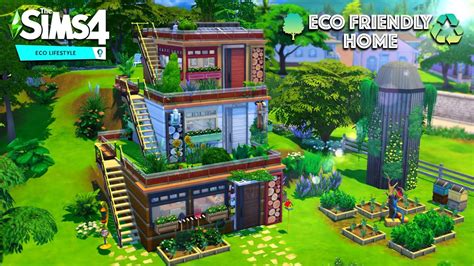 Eco Friendly Home Eco Lifestyle Inspired Build The Sims 4 Speed