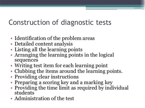 Diagnostic Test