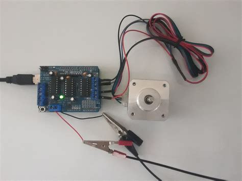 Stepper Motor Control With Motor Shield And Arduino Electronics