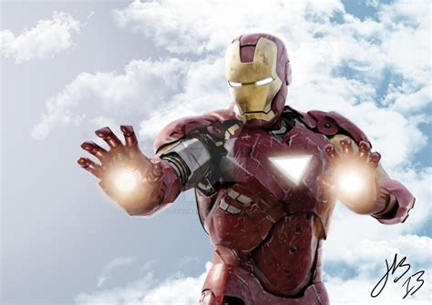 Iron Man Mark 6 Suit Digital Art By Jasonbartlett On Deviantart
