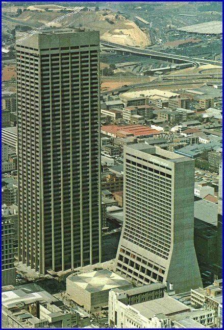 South Africas First Skyscraper The Carlton Centre In Johannesburg At