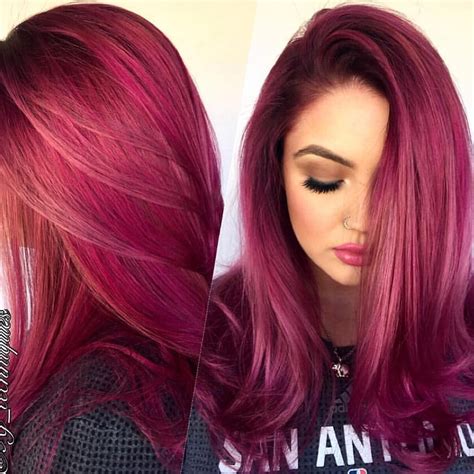 Hair Color Trends Hair Trends Hair Color Purple Fall Hair Colors