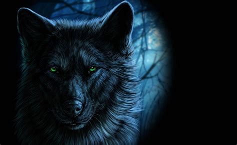 Cool Black Wolf Backgrounds