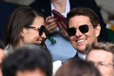 Tom Cruise Attends Three Sport Events In 24 Hours Football Tennis