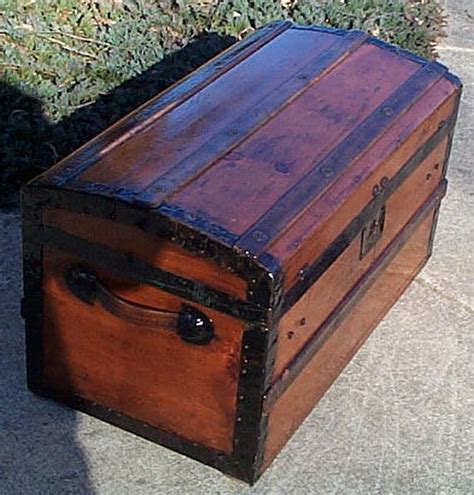 Civil War Antique Trunk 340 Antique Trunk Antiques Trunks For Sale