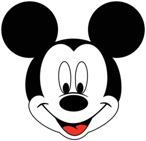 Mickey Mouse Head Clipart Mickey Mouse Face Svg Png Download Full