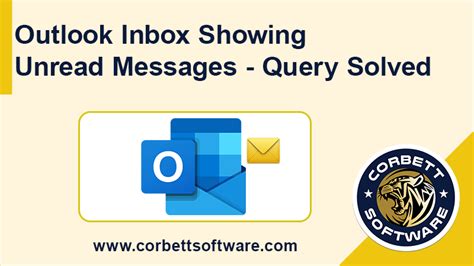 Outlook Inbox Showing Unread Messages Fixed Query