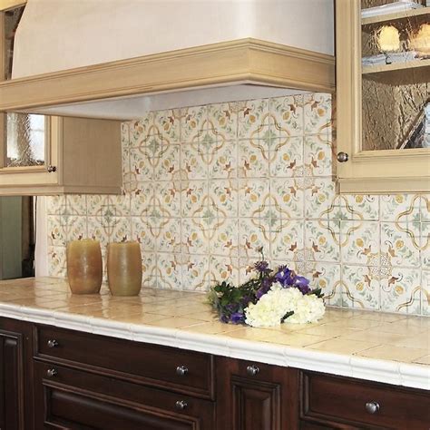 Good Kitchen Hand Painted Italian Tiles Backsplash Tile Murals For Hand