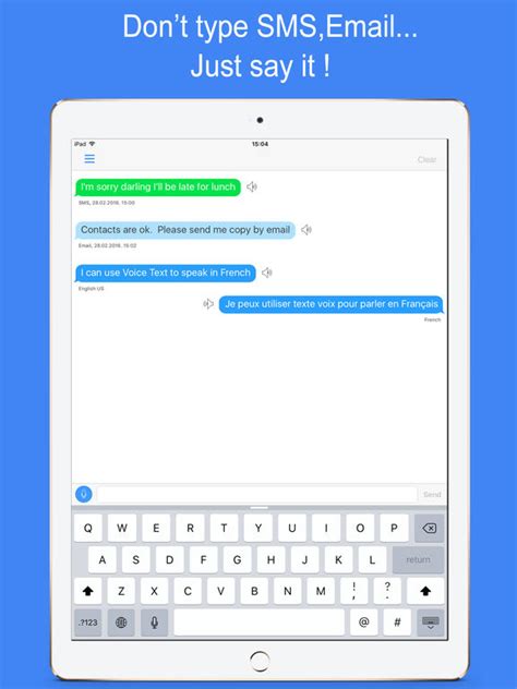 Business professionals will probably love speech central. Voice Text - appPicker