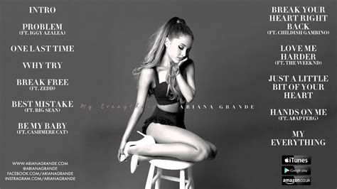 Ariana Grande My Everything Album Sampler Youtube