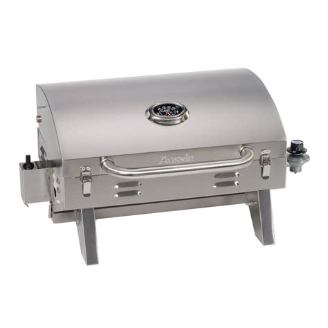 The following are the key features to consider when choosing the best tabletop grill that will make all your outdoor adventures more exciting with delicious dishes. Smoke Hollow 26.5" LP Gas Grill with Tabletop | Wayfair