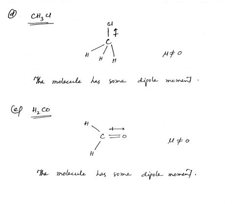 Solved Identify The Molecules With A Dipole Moment A SF4 B CF4