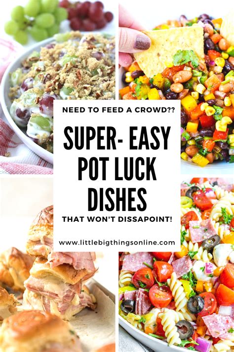 Super Easy Pot Luck Dishes Potluck Dishes Potluck Recipes Best