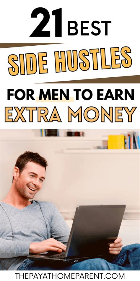 24 best side hustles for men to earn extra money