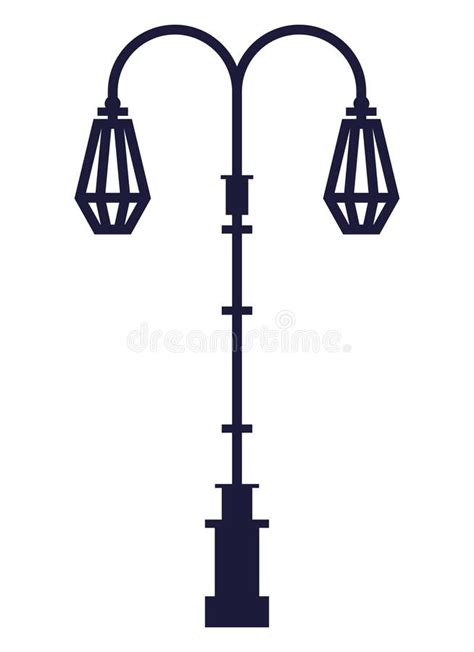 Classic Street Lamp Stock Vector Illustration Of Architecture 245932456