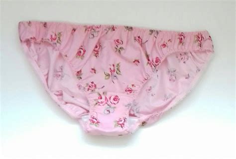 pink knickers size 16 uk pretty pastel panties cotton etsy uk