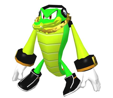Playstation 2 Sonic Heroes Vector The Crocodile The Models Resource