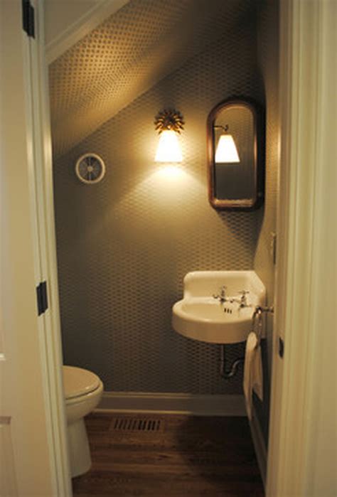 40 Unique Small Bathroom Understairs Designs Ideas Small Attic