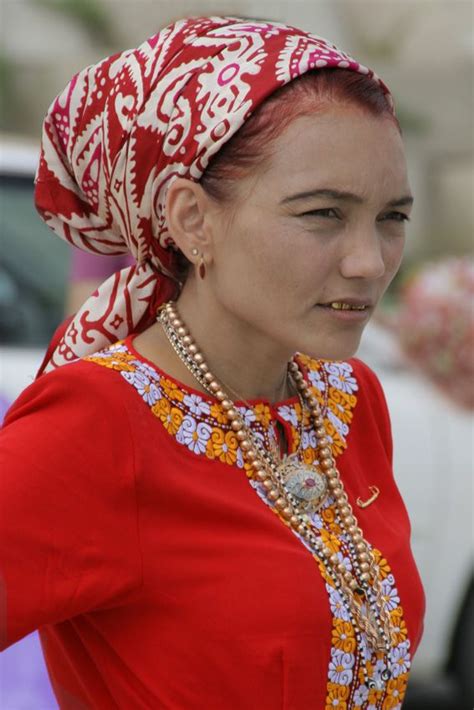 Woman In Ashgabat Turkmenistan Ashgabat Women Turkmenistan