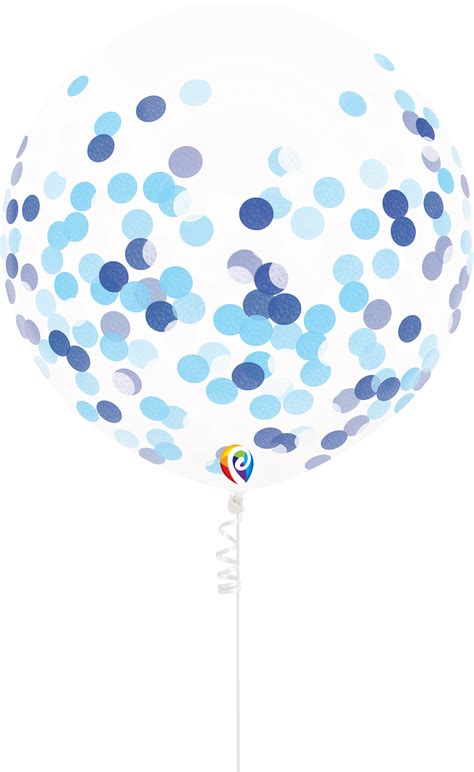 17 Confetti Balloon 3 Per Bag Funsational Latex Balloons Bargain