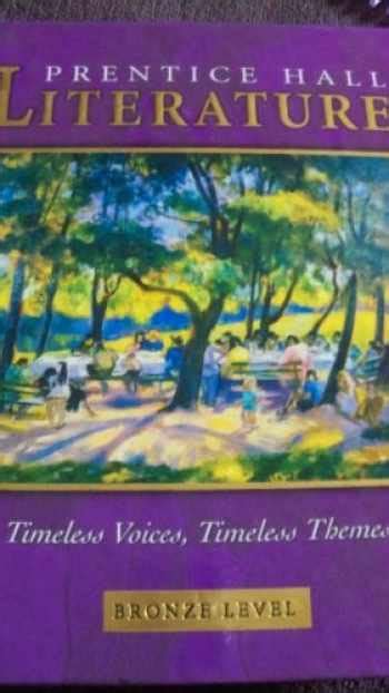 Sell Buy Or Rent Prentice Hall Literature Timeless Voices Timeles