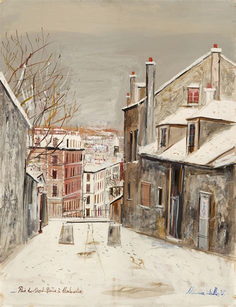 Rue De Mont Cenis à Montmartre Lot 61