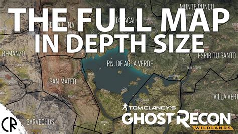 Full Official Map Ghost Recon Wildlands In Depth Youtube