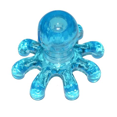 Amkee Portable Crystal Massage Handheld Octopus Massager For Relieving Neck Abdomen Back Muscle