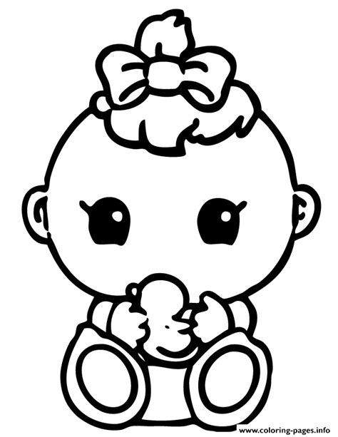 These days, i suggest cute puppies coloring pages to print for you, this article is related with printable flowers coloring pages for girls. Cute Baby Girl Squinkies Coloring Pages Printable