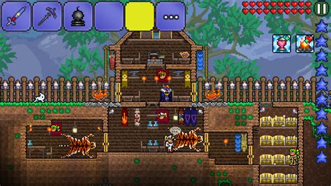 My First Little Build Ever Just Started Playing Terraria Last Night