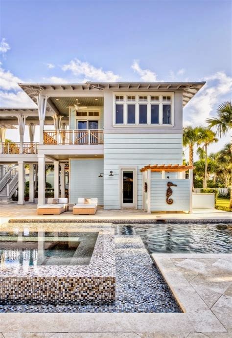 Modern Palm Boutique Florida Beach House By Balfoort Architecture Beach Chic Design