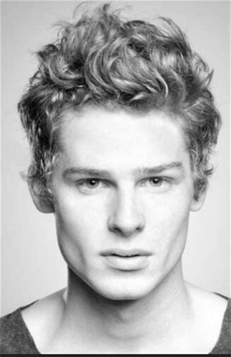 Layered haircut with side bang. 7 Hairstyle Inspirations for Curly Haired Men