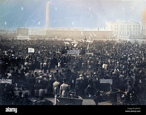 The Great Chartist Meeting On Kennington Common 10 April 1848 Photographed By William Edward