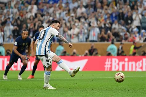 Lionel Messi Goal Watch Argentina Captain Score Penalty Against France
