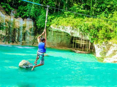 Punta Cana Hoyo Azul And Scape Park Cap Cana Full Day Trip Getyourguide